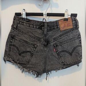 Levi's Distressed Vintage Denim shorts